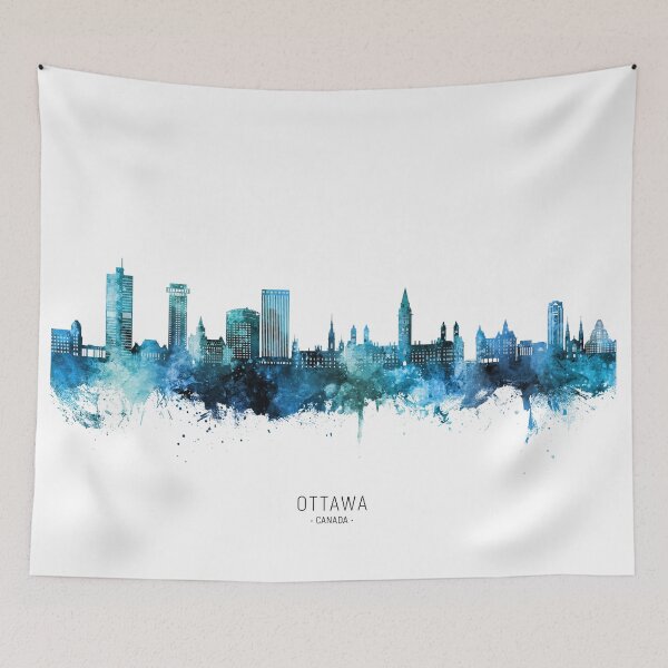 Item preview, Horizonte de Ottawa, Canadá designed and sold by ArtPrints.