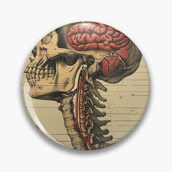 Item preview, Vintage Anatomy Art Medical Poster designed and sold by nomiraclehere.