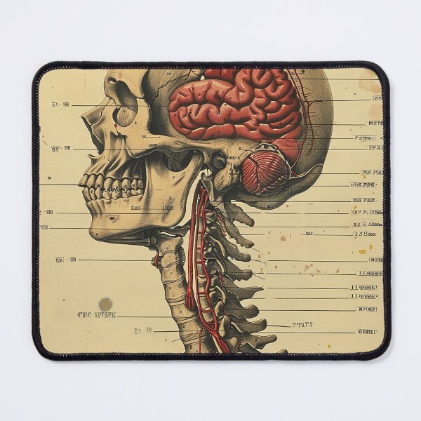 Item preview, Vintage Anatomy Art Medical Poster designed and sold by nomiraclehere.