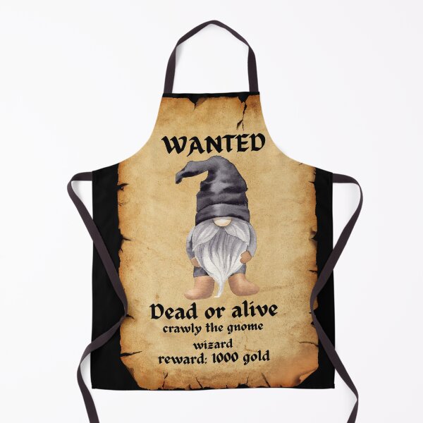 Item preview, wanted poster gnomes wizard tiktok pt8 designed and sold by cloudzer0000.