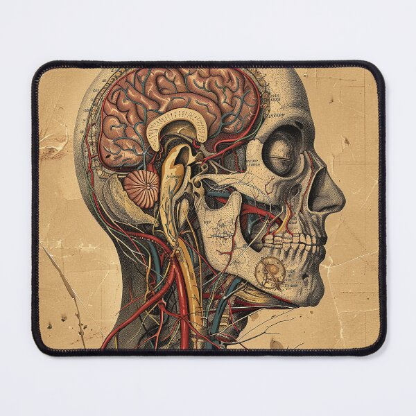 Item preview, Vintage Anatomy Art Medical Poster designed and sold by nomiraclehere.