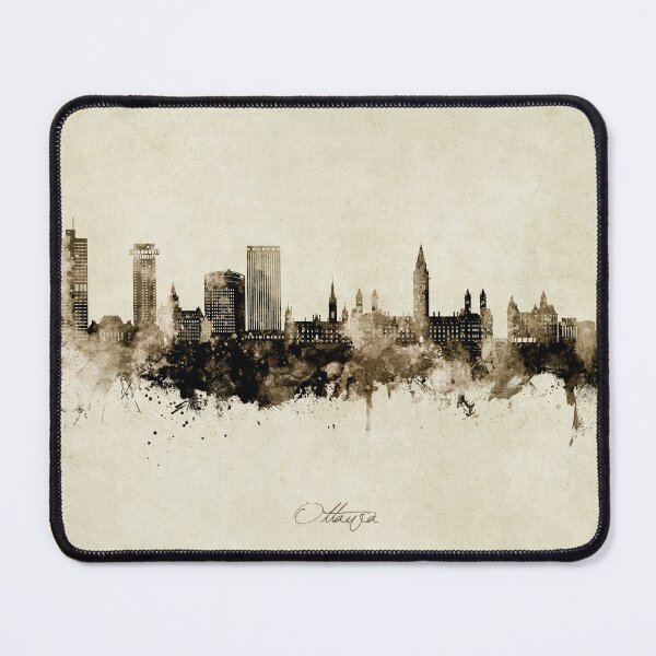 Item preview, Ottawa Canada Skyline designed and sold by ArtPrints.