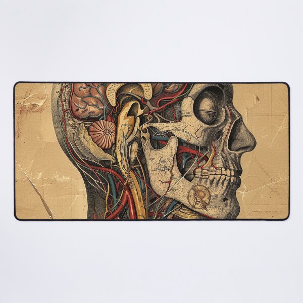 Item preview, Vintage Anatomy Art Medical Poster designed and sold by nomiraclehere.