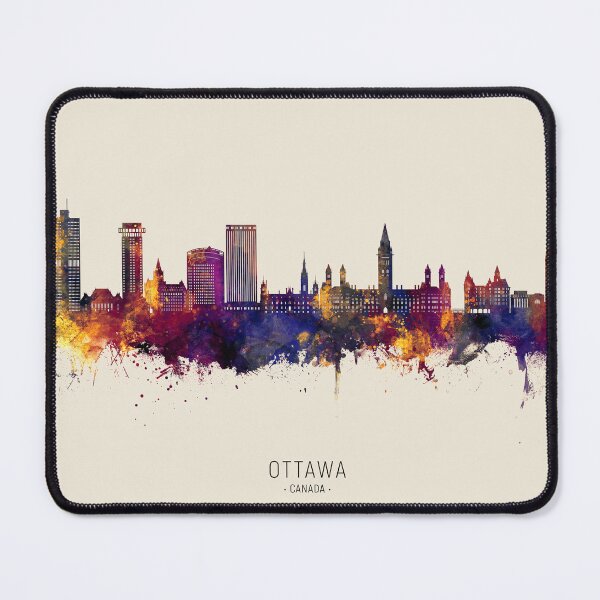 Item preview, Ottawa Canada Skyline designed and sold by ArtPrints.