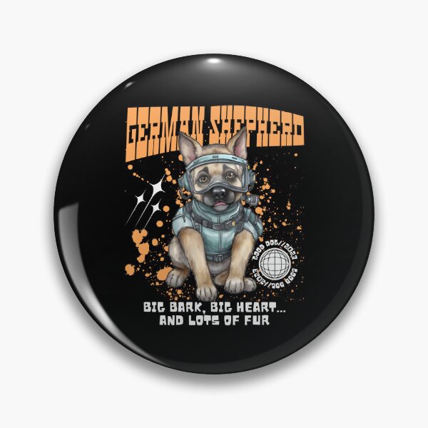 Item preview, German shepherd : big bark, big heart designed and sold by Peerless-Prime.