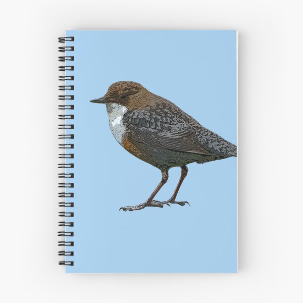 Item preview, White Throated European Dipper Color Design  designed and sold by designsasstultd.