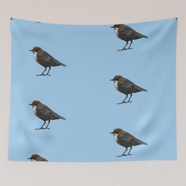 Item preview, White Throated European Dipper Color Design  designed and sold by designsasstultd.