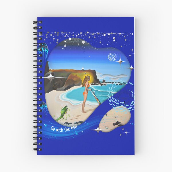 Item preview, Go with the flow - surfer designed and sold by GabiVitryArt.