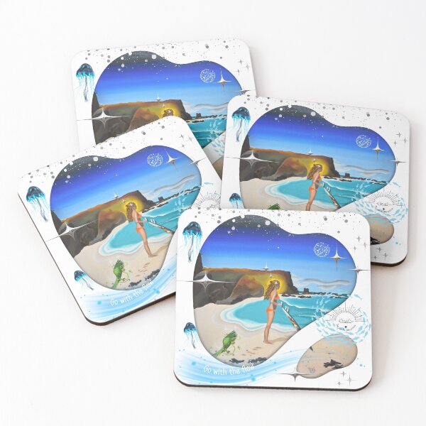Item preview, Go with the flow - surfer designed and sold by GabiVitryArt.