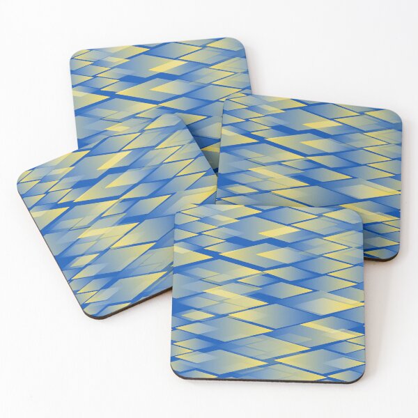 Item preview, Blue And Yellow Pattern Design designed and sold by Art Shimmers.