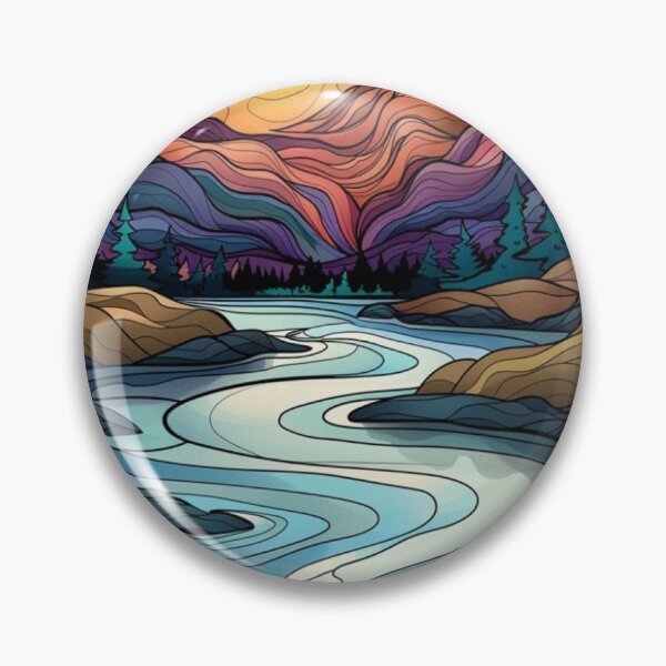 Item preview, Midnight River designed and sold by PaperieJennifer.