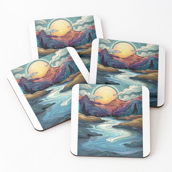 Item preview, Midnight River designed and sold by PaperieJennifer.