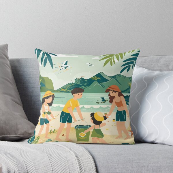 Aperçu de l'œuvre Eco-Plage créée et vendue par DabrowskiDesign.
