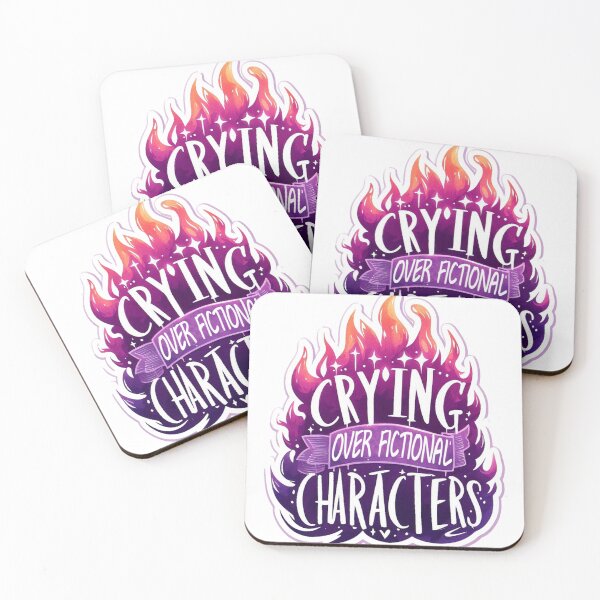 Item preview, Bookish Kindle Purple Crying Over Fictional Characters designed and sold by erkinmaddison.
