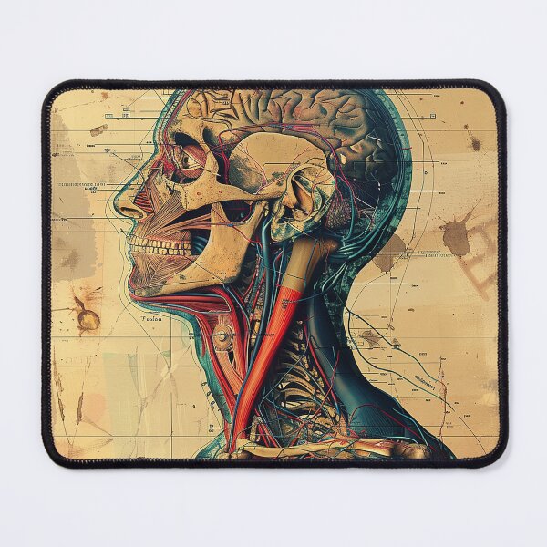 Item preview, Vintage Anatomy Art Medical Poster designed and sold by nomiraclehere.