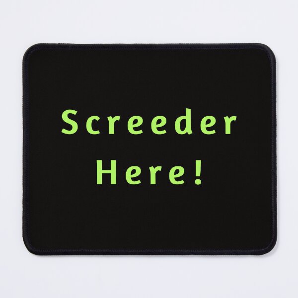 Item preview, TradesMen-Women ID - Screeder Here designed and sold by AlienAlmanac.