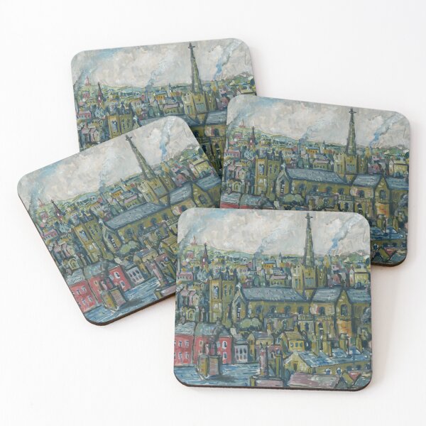 Item preview, Blackburn Cathedral , Oil on Board designed and sold by Luke Bailey.
