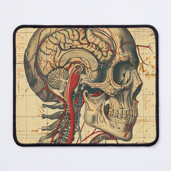 Item preview, Vintage Anatomy Art Medical Poster designed and sold by nomiraclehere.