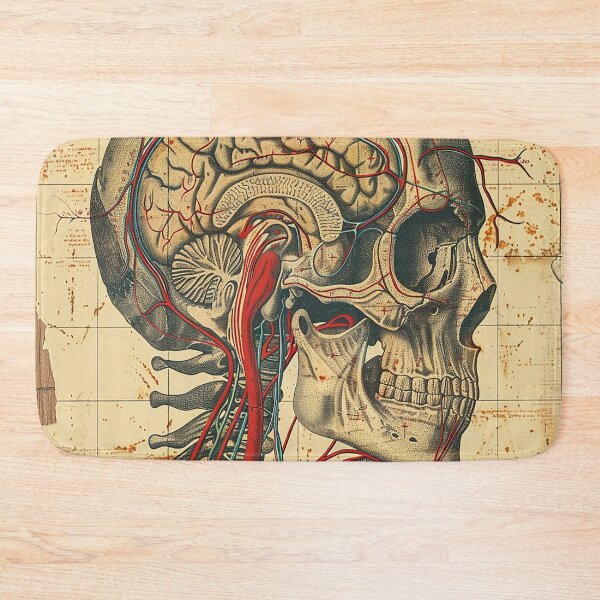 Item preview, Vintage Anatomy Art Medical Poster designed and sold by nomiraclehere.