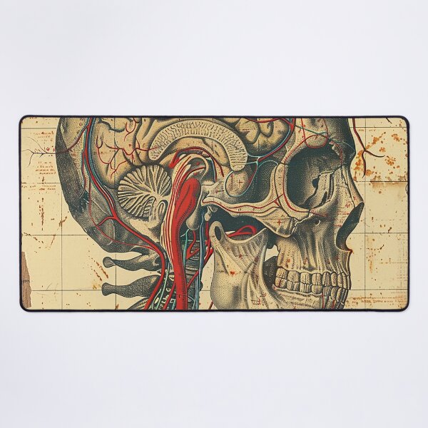 Item preview, Vintage Anatomy Art Medical Poster designed and sold by nomiraclehere.