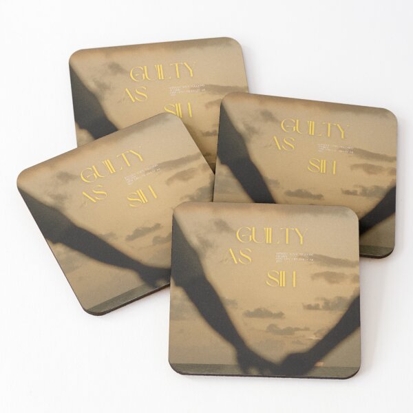 Item preview, guilty as sin taylor swift poster, sticker designed and sold by Daylight Co Creatives.