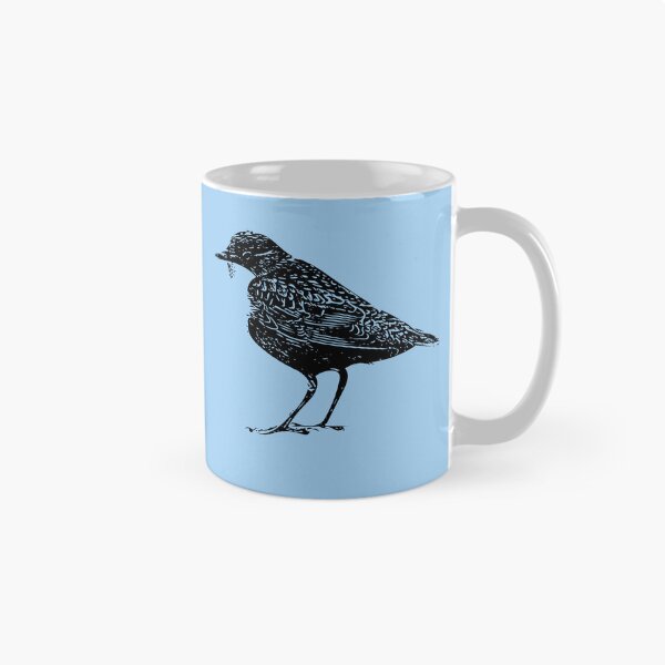 Item preview, White Throated European Dipper Black Design  designed and sold by designsasstultd.