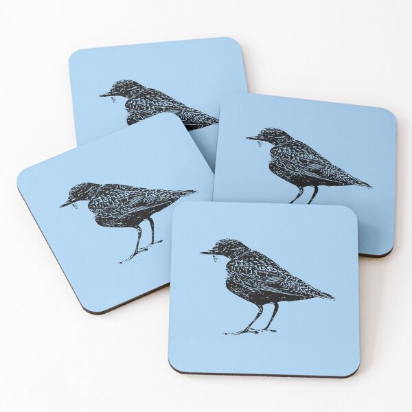 Item preview, White Throated European Dipper Black Design  designed and sold by designsasstultd.
