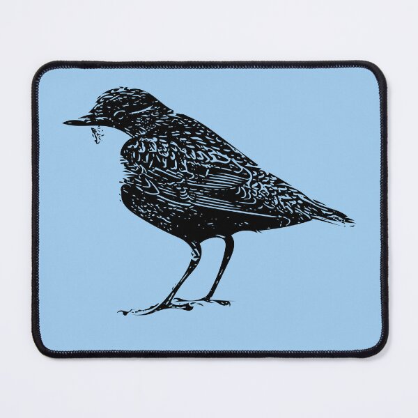 Item preview, White Throated European Dipper Black Design designed and sold by designsasstultd.