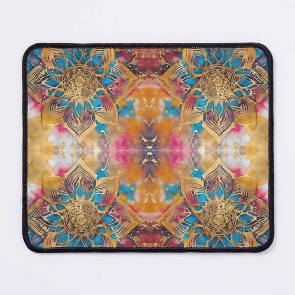Item preview, Mandala Color Burst "I think therefore I am." designed and sold by Artsy-Appeal.