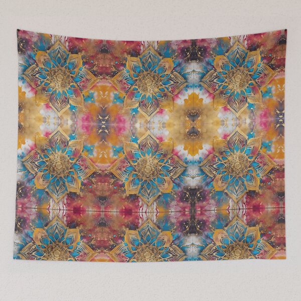 Item preview, Mandala Color Burst "I think therefore I am." designed and sold by Artsy-Appeal.