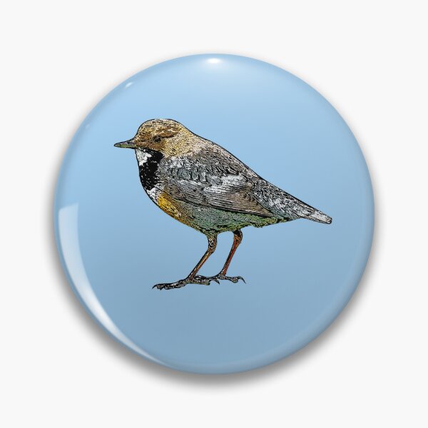 Item preview, White Throated European Dipper Black Alternate Design  designed and sold by designsasstultd.