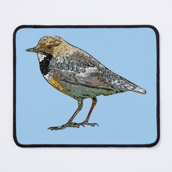 Item preview, White Throated European Dipper Black Alternate Design  designed and sold by designsasstultd.