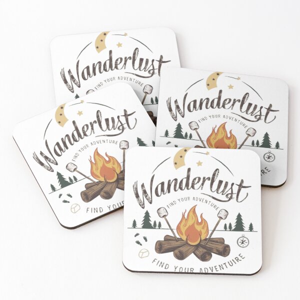 Item preview, Wanderlust Campfire Adventures designed and sold by AmziLife.