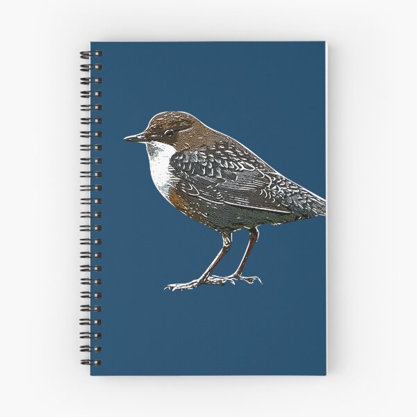 Item preview, White Throated European Dipper White Alternate Design  designed and sold by designsasstultd.