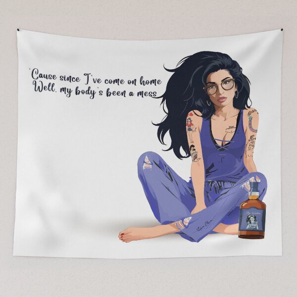 Item preview, Amy Winehouse - Gaze of Fame#4 designed and sold by Hen-C-Art.