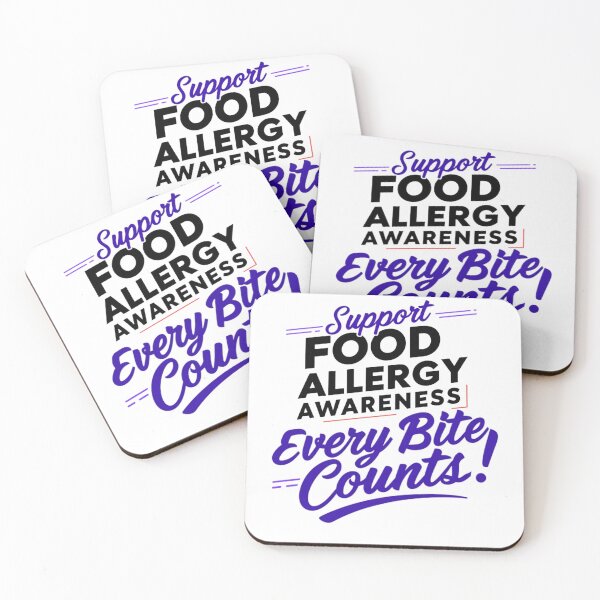 Item preview, Support Food Allergy Awareness: Every Bite Counts designed and sold by BunBuntheDog-.
