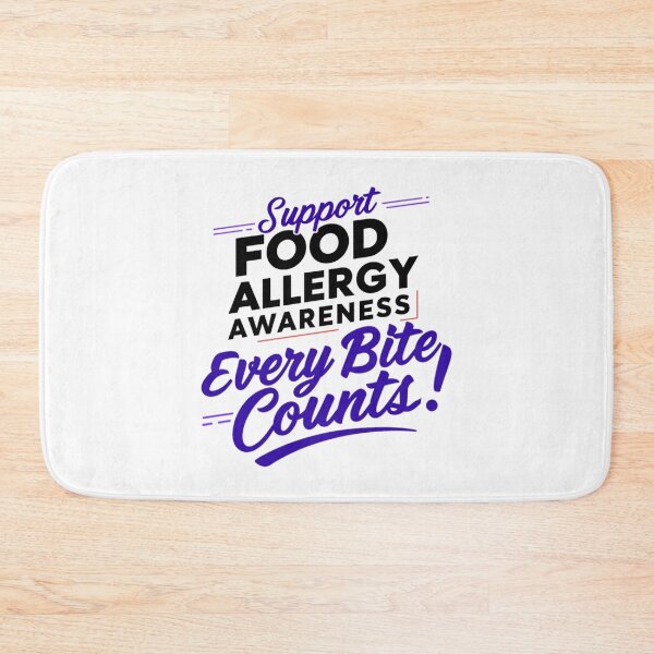 Item preview, Support Food Allergy Awareness: Every Bite Counts designed and sold by BunBuntheDog-.