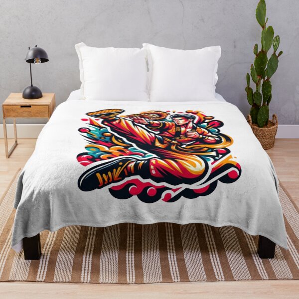 Item preview, Vibrant Kung Fu Warrior designed and sold by FatGiantCat.