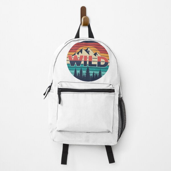 Item preview, Retro Wild Mountain Emblem designed and sold by Alahchin Art.