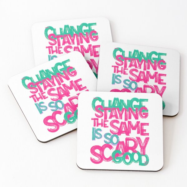 Item preview, change is so good / so scary designed and sold by Julia Santos.