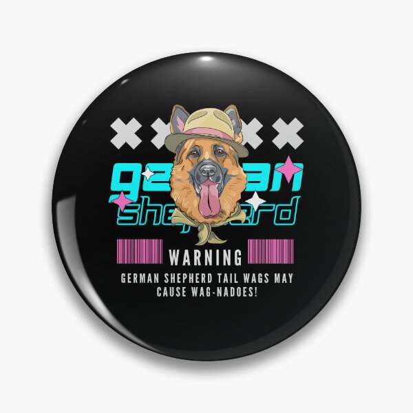 Item preview, German shepherd tail wags may cause wag-nadoes  designed and sold by Peerless-Prime.