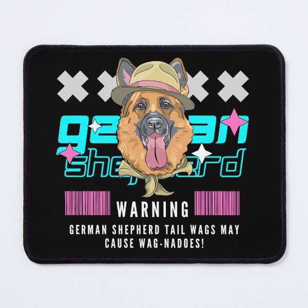 Item preview, German shepherd tail wags may cause wag-nadoes  designed and sold by Peerless-Prime.