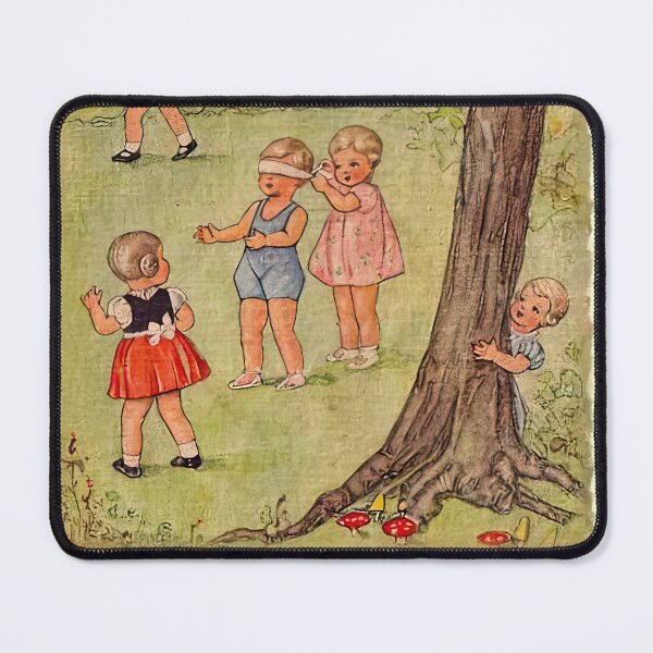Item preview, Jugando en el bosque, ilustración vintage designed and sold by stevepaint.