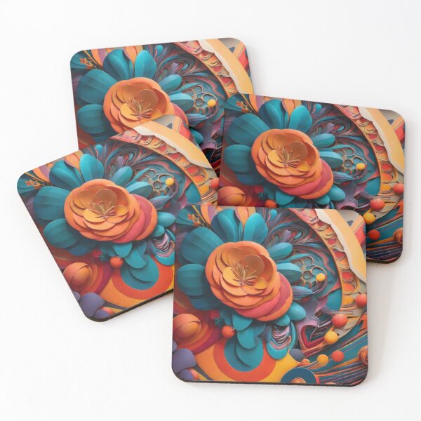 Item preview,  Vibrant Paper Artistry: Layered Paper Sculpture designed and sold by KilianSzmid.