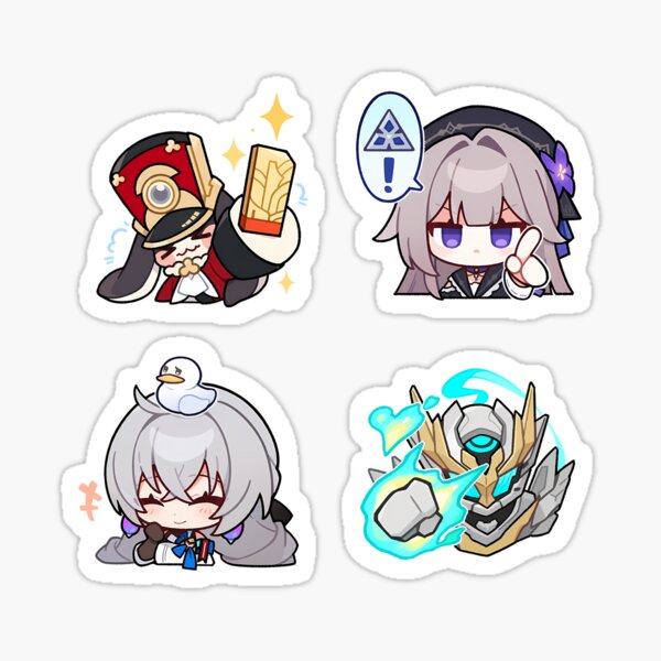 Item preview, Farewell Penacony Sticker set #2 Honkai Star Rail designed and sold by Astral Drop.
