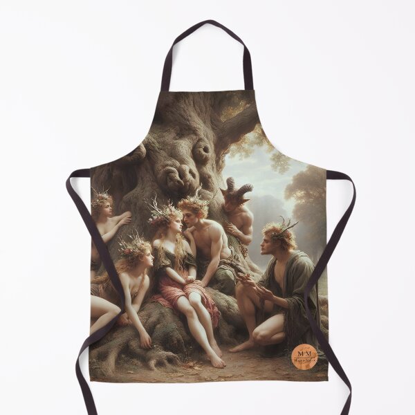 Item preview, Nymphs and Satyrs under an Ancient Oak Tree designed and sold by Magna Mater.