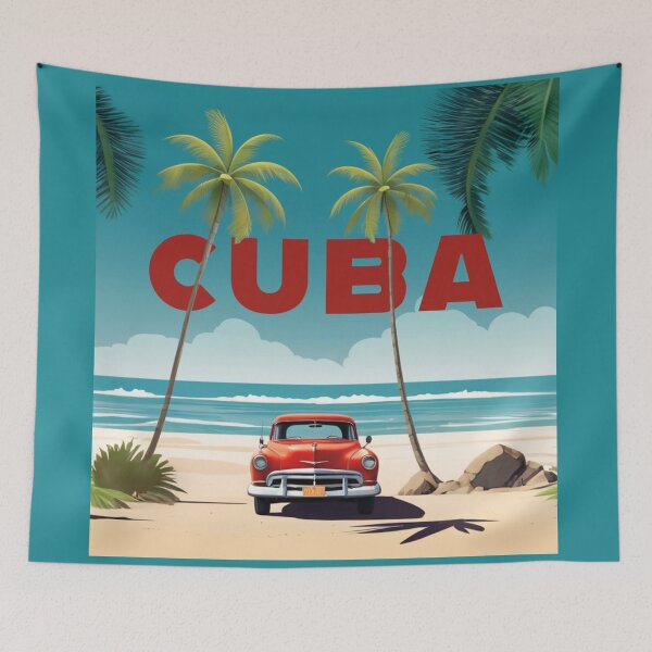 Item preview, CUBA BEACH TROPICAL TRAVEL VACATION DESIGN GIF designed and sold by La Loca.