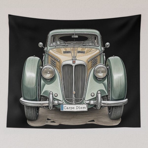 Item preview, The Front of an Old Car...004... designed and sold by AtelierFafard.