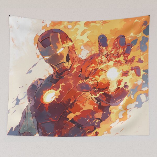 Item preview, Iron man illustration. designed and sold by HANGLEMAN.