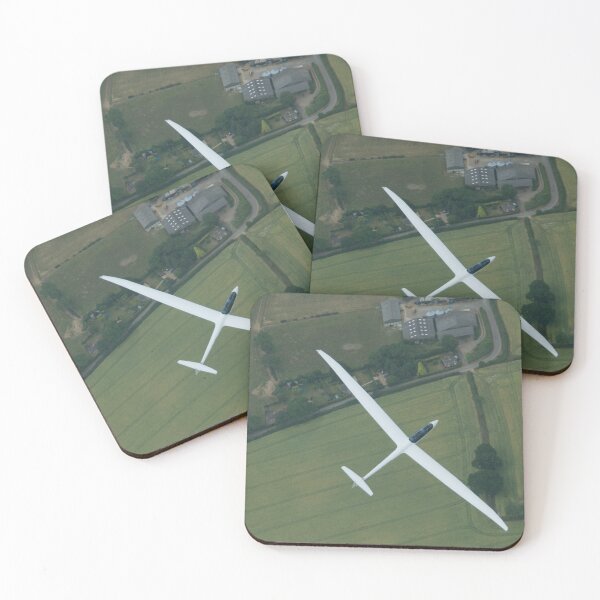 Item preview, Looking down on a soaring Glider, Sailplane, UK. designed and sold by sandyprints.